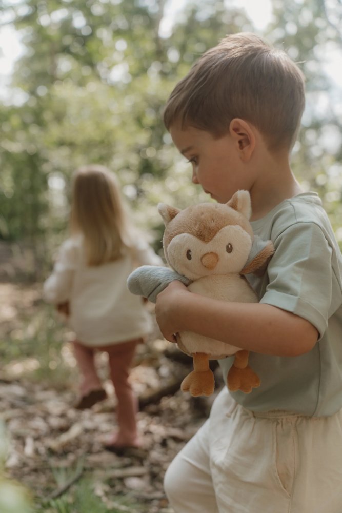 LITTLE DUTCH Hračka plyšová sova Forest friends (obrázek 4)