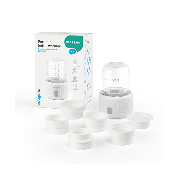 BABYONO Chauffe-biberon de voyage