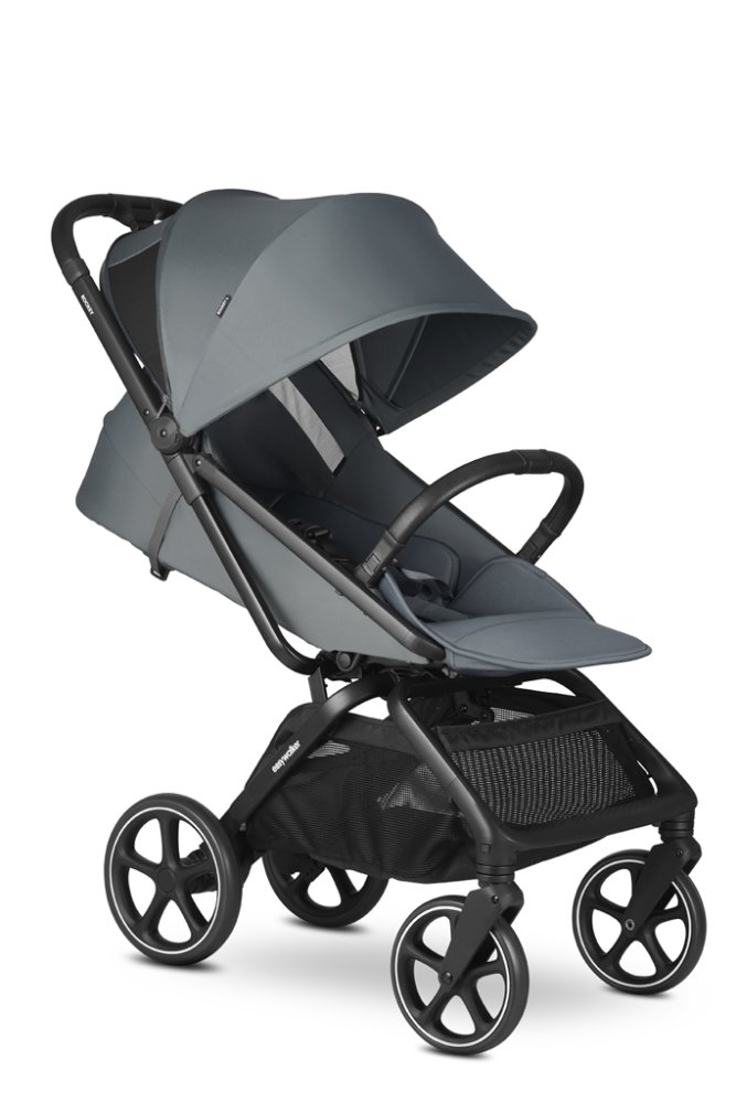 EASYWALKER Wózek spacerowy Rockey L Smooth Grey - obrazek 3