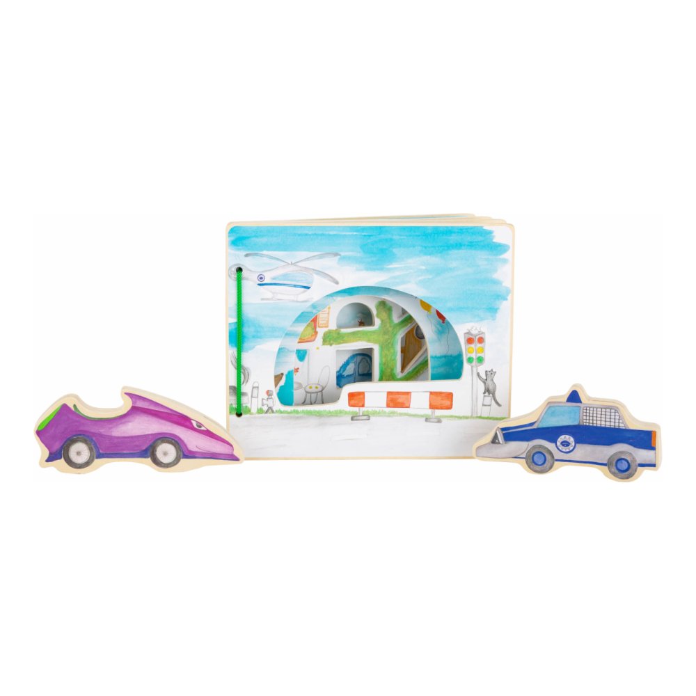 small foot Livre en bois police – Image 7