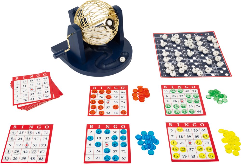 small foot Jeu de bingo avec tambour de tirage