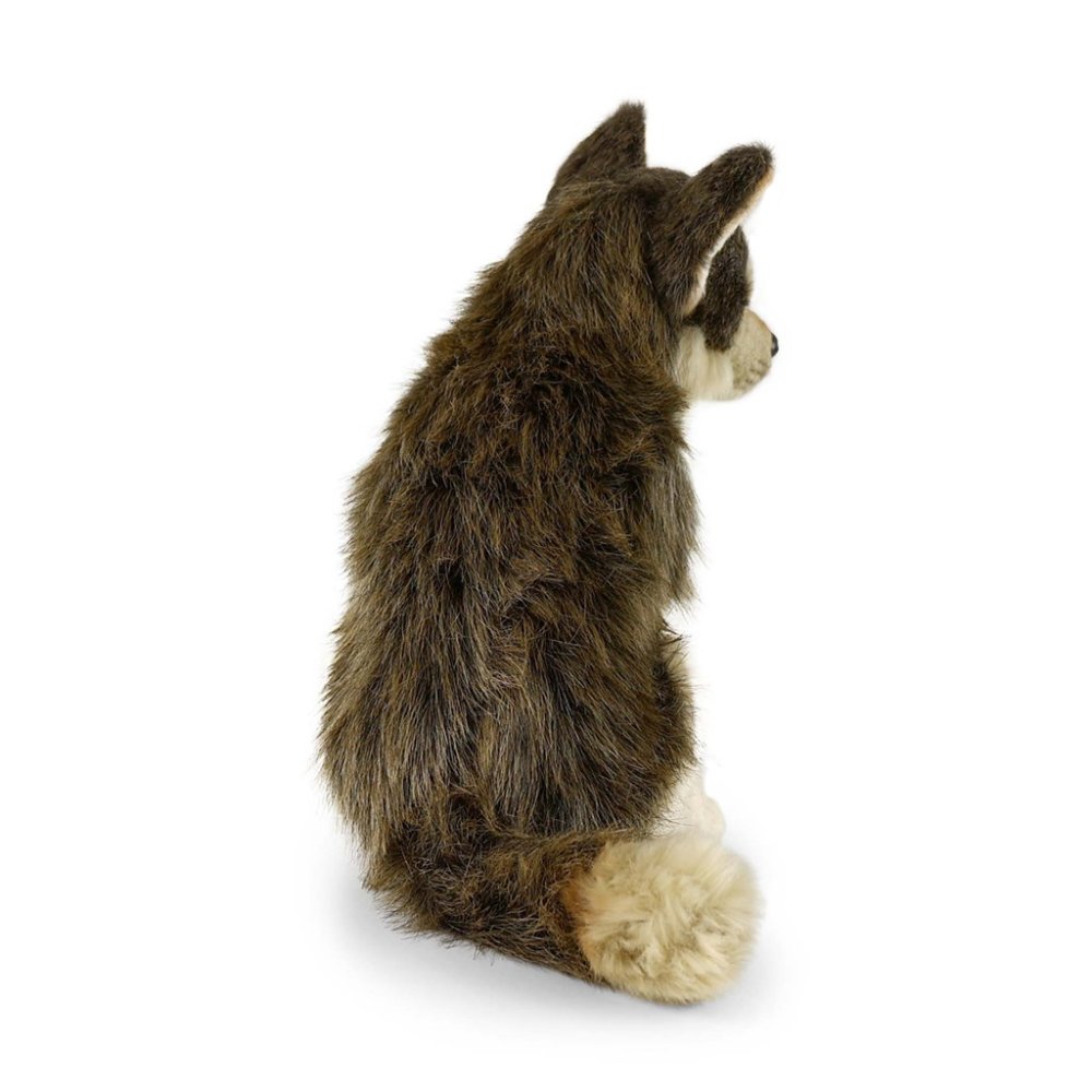 Rappa Pluszowy wilk siedzący 28 cm ECO-FRIENDLY - obrazek 5
