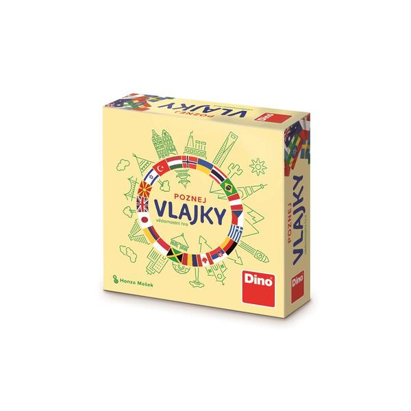 Dino Jeu Connaître les drapeaux