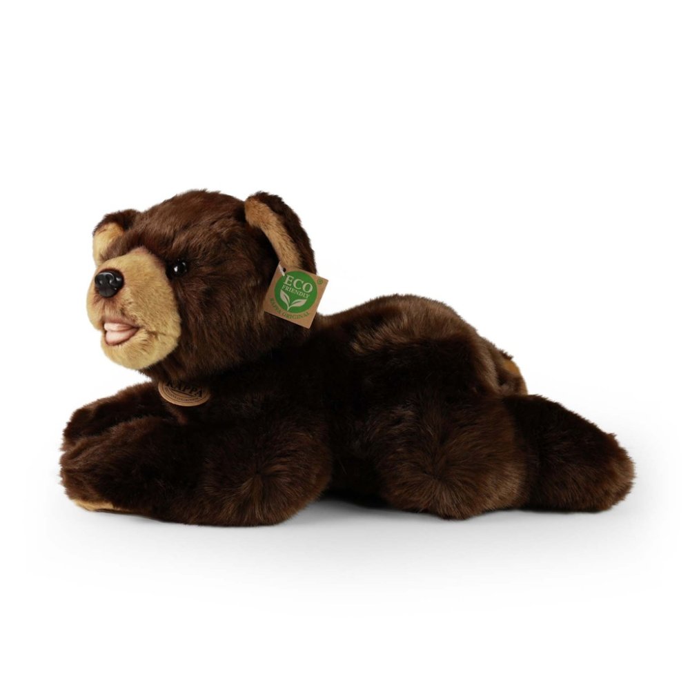 Rappa Pluszowy miś leżący 32 cm ECO-FRIENDLY - obrazek 4