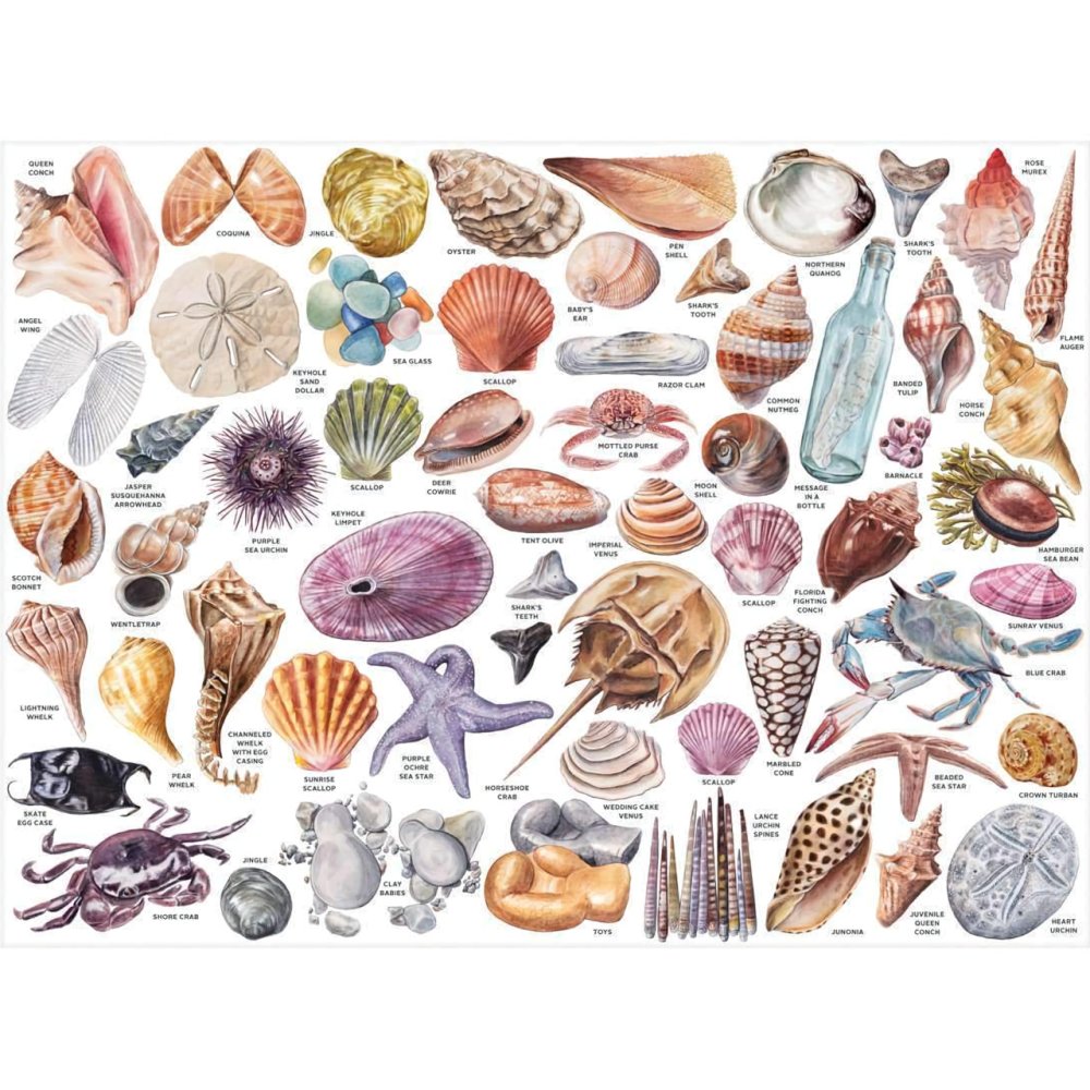 Puzzle Galison Le guide du fainéant de plage 1000 pièces – Image 4