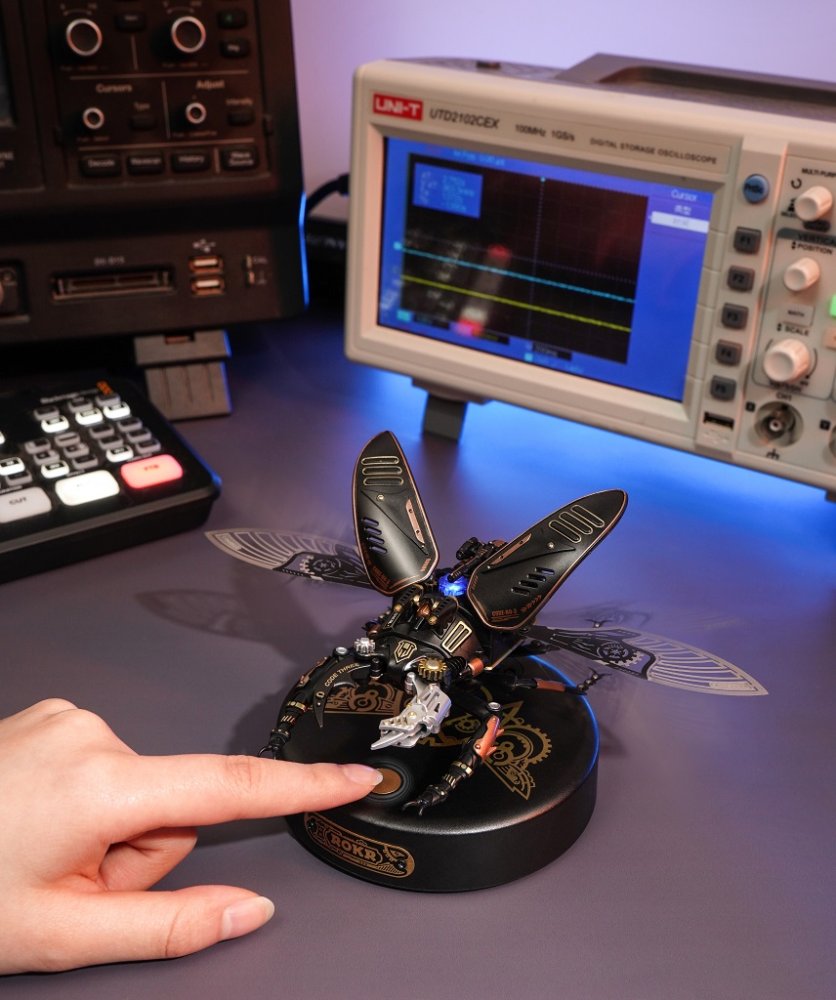 RoboTime 3D mechanikus fa építőjáték - Szarvasbogár - Image 5