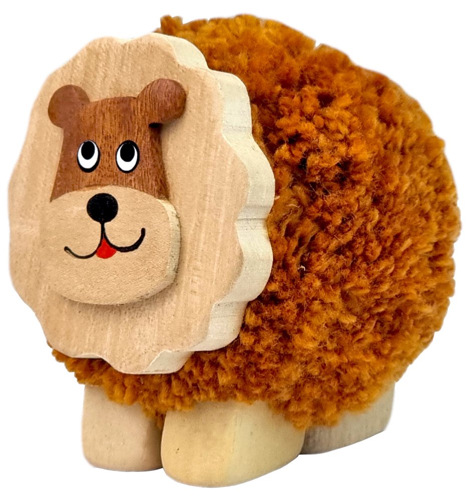 2Kids Toys Holzfigur XL Bommel Löwe – Bild 3