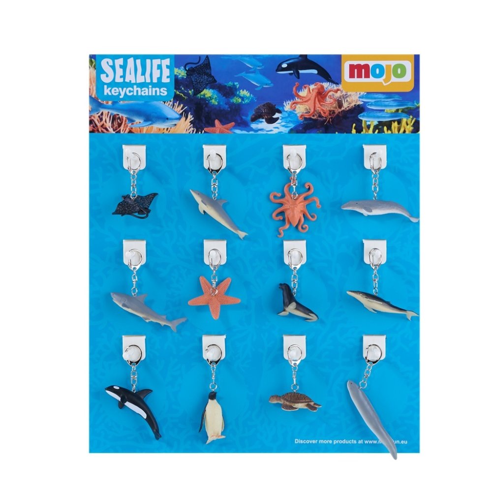 Mojo Display 36 Stk. Schlüsselanhänger - Meereswelt