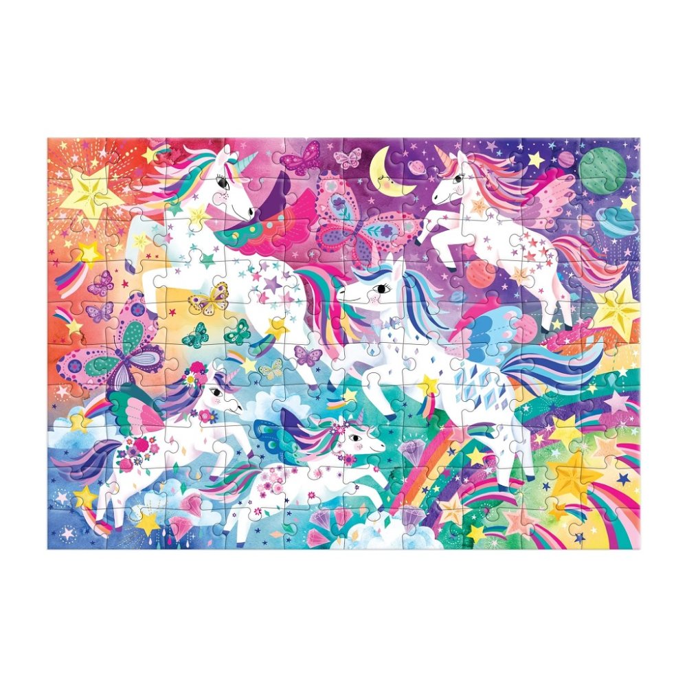Puzzle Mudpuppy Licornes magiques 100 pièces – Image 5