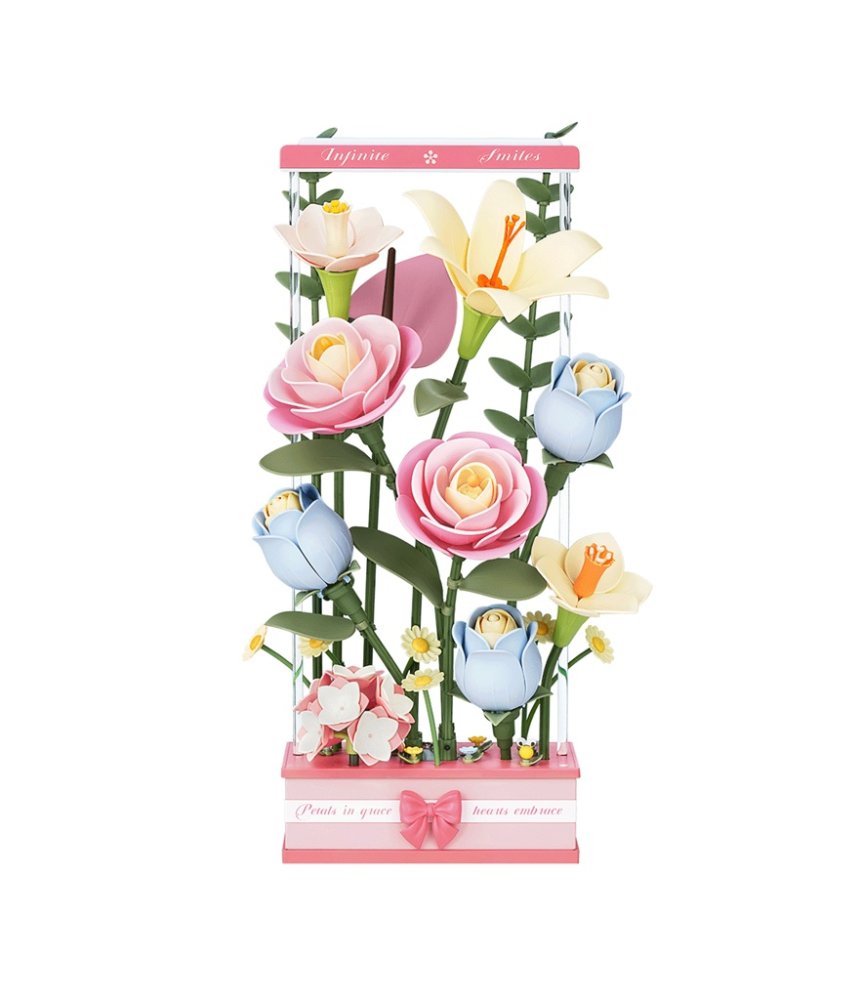 RoboTime 3D Puzzle Blumenbox