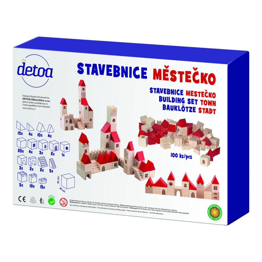 Detoa Juego de construcción Ciudad - Imagen 2