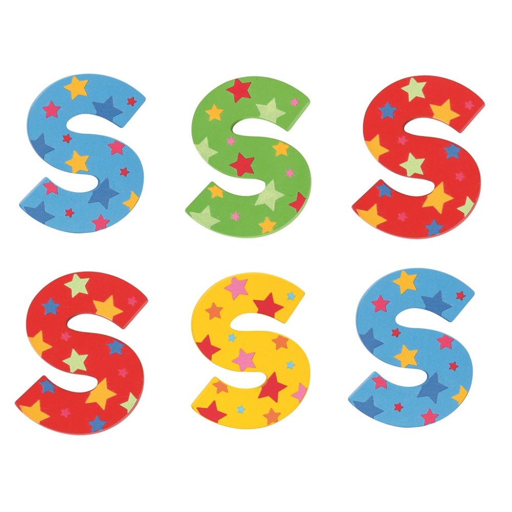 Bigjigs Toys Gwiazdkowa literka S