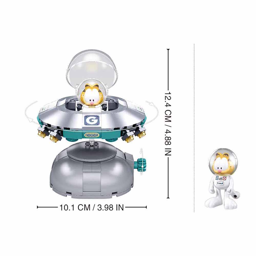 Sluban Builder M38-B1223 Garfield űrhajós szett - Image 4