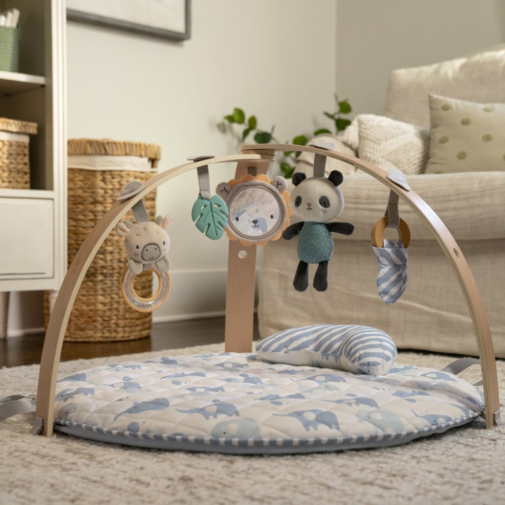 INGENUITY Tapis d'éveil réversible Elephant March™ 0m+ – Image 3