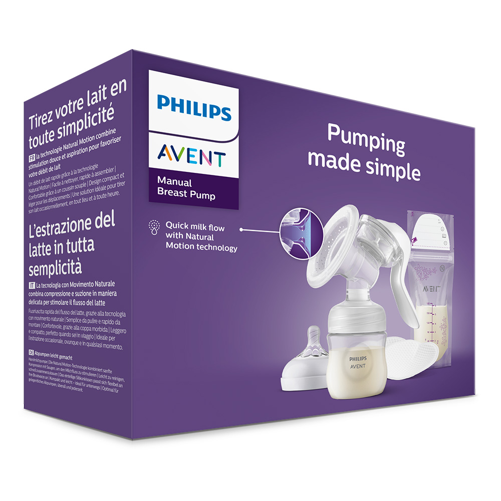Philips AVENT Extractor de leche materna manual SCF430/20 - Imagen 5
