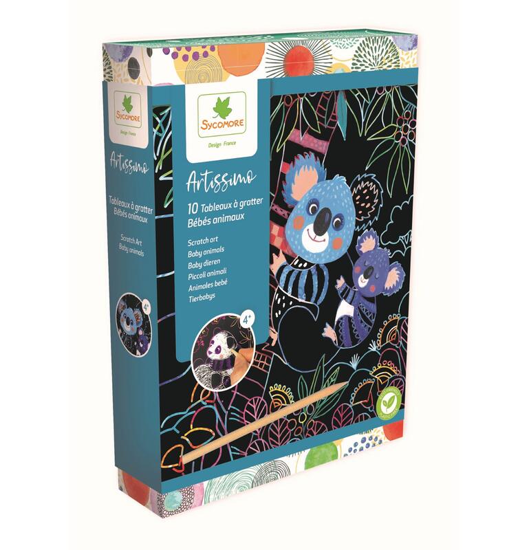 Artissimo - zdrapywanka - zwierzęce maluchy