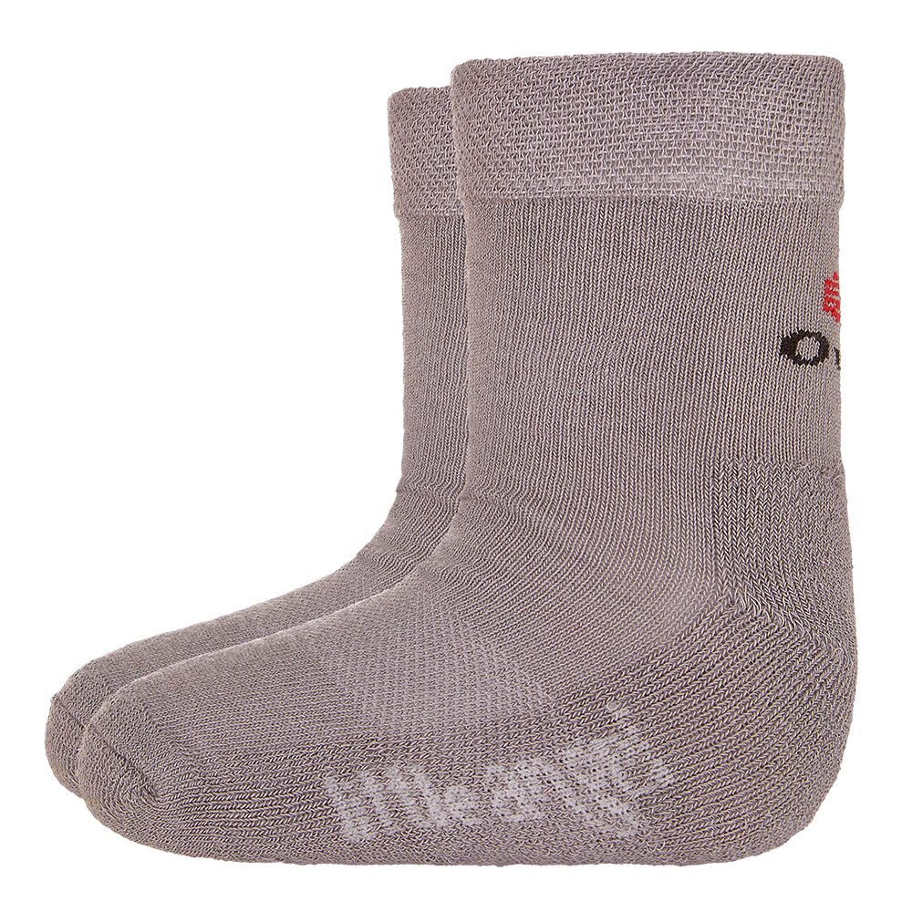 Calcetines de felpa Outlast® - gris oscuro 20-24 | 14-16 cm