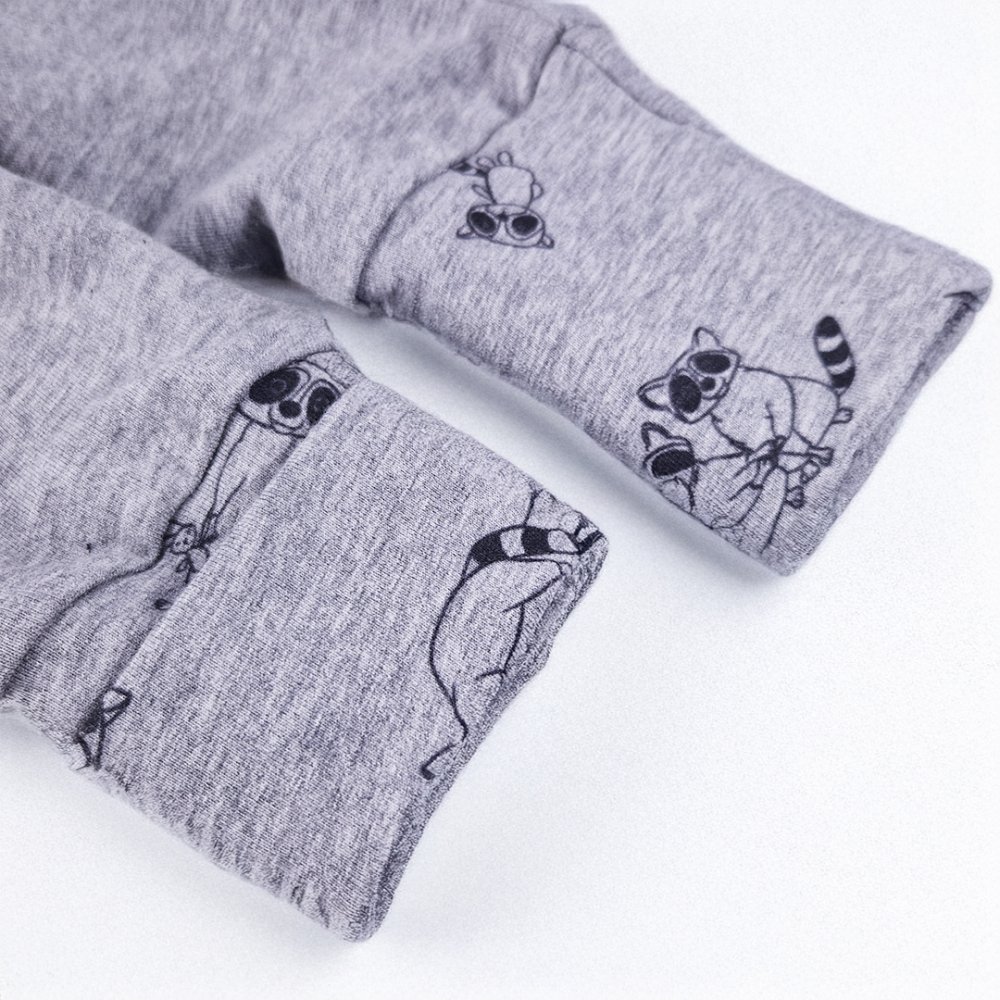 Tutina scivolo DR TISK bordi Outlast® - mélange grigio/procioni mélange grigio 98 - immagine 3