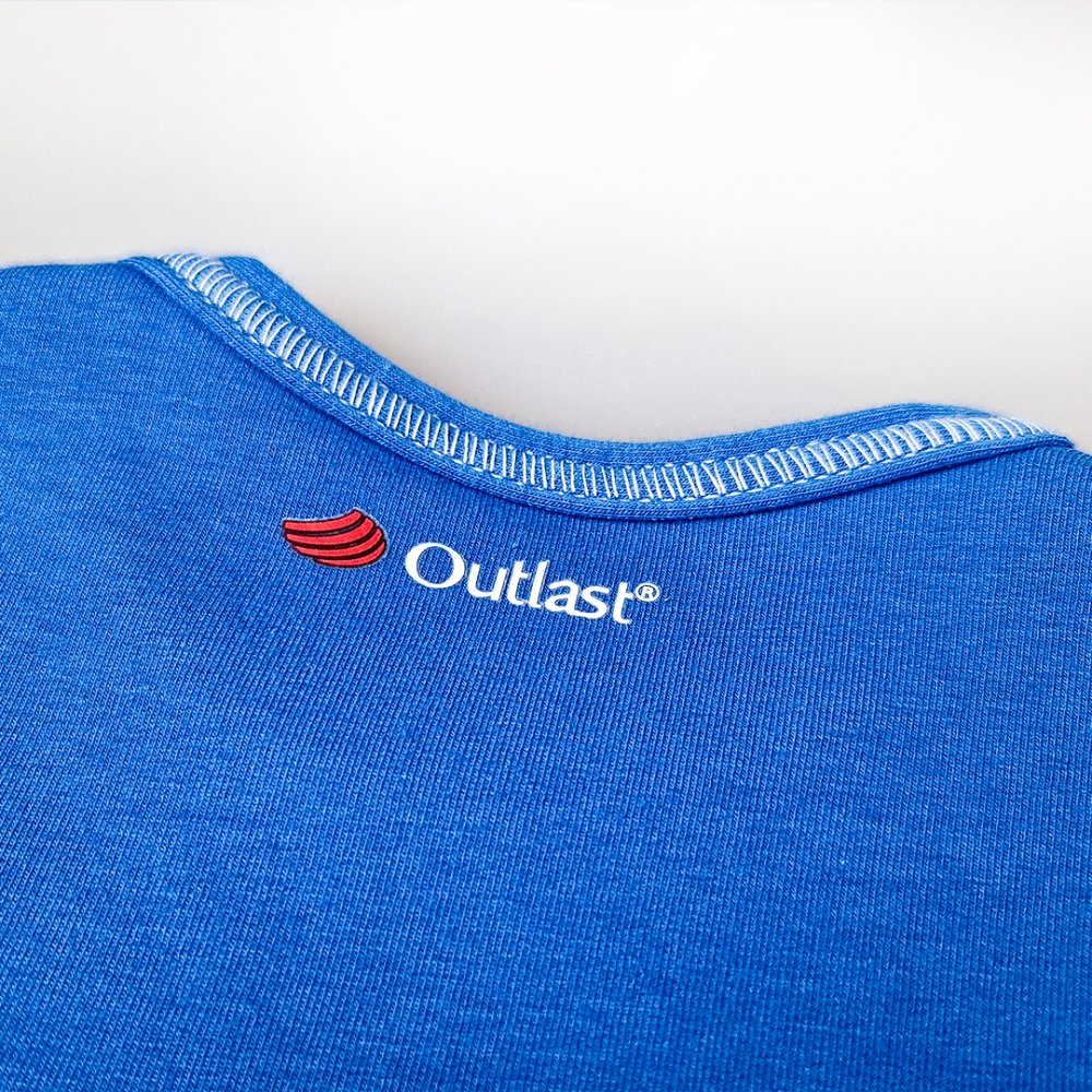 Maglietta smyk immagine DR Outlast® - blu royal 98 - immagine 2