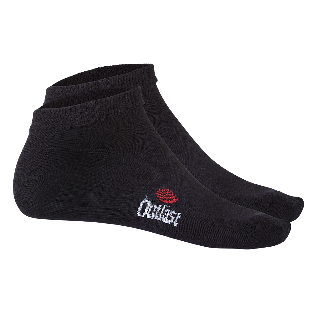 Calcetines tobilleros Outlast® - negro 35-38