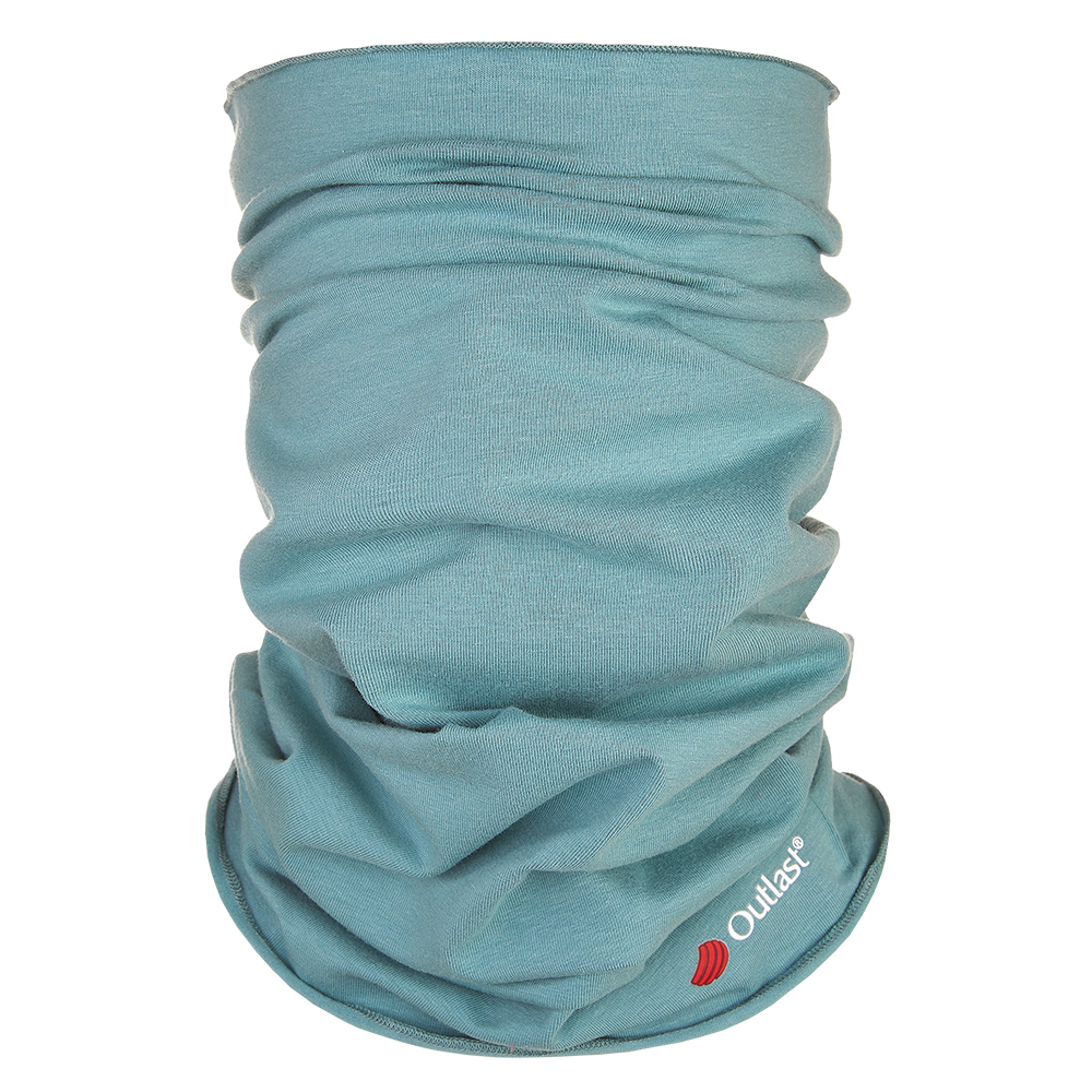 Braga de cuello multifuncional fina Outlast® - liquen oscuro