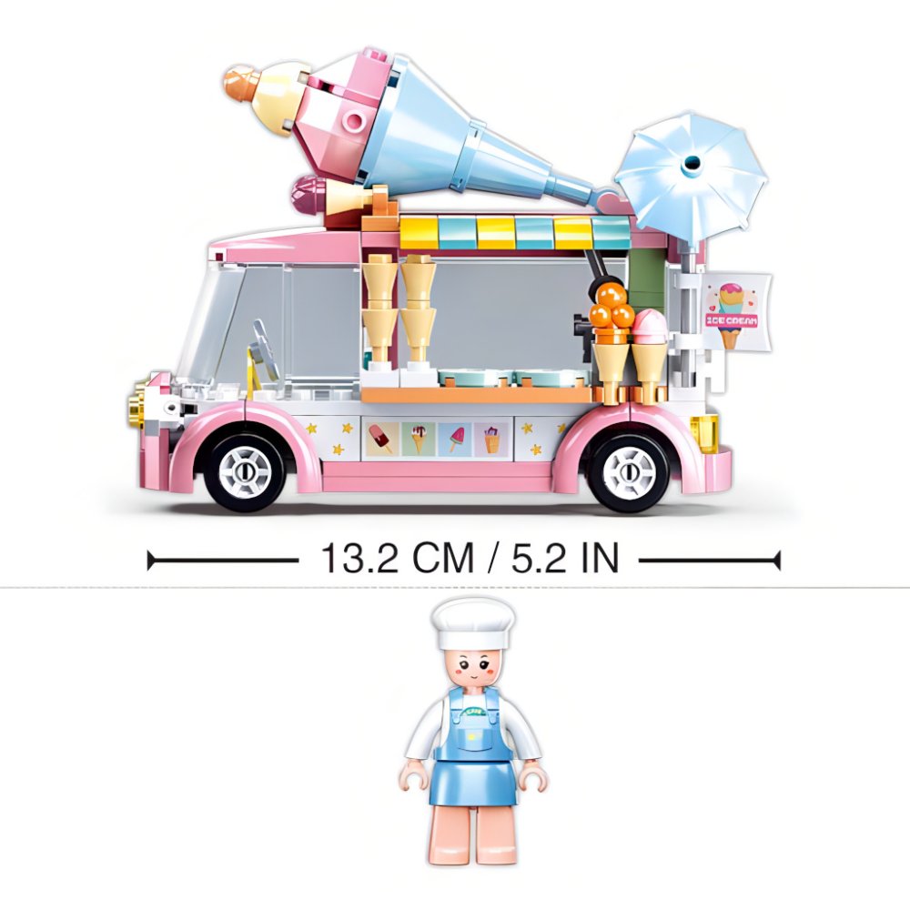 Sluban Girls Dream M38-B0993A Zmrzlinový vůz (obrázek 5)