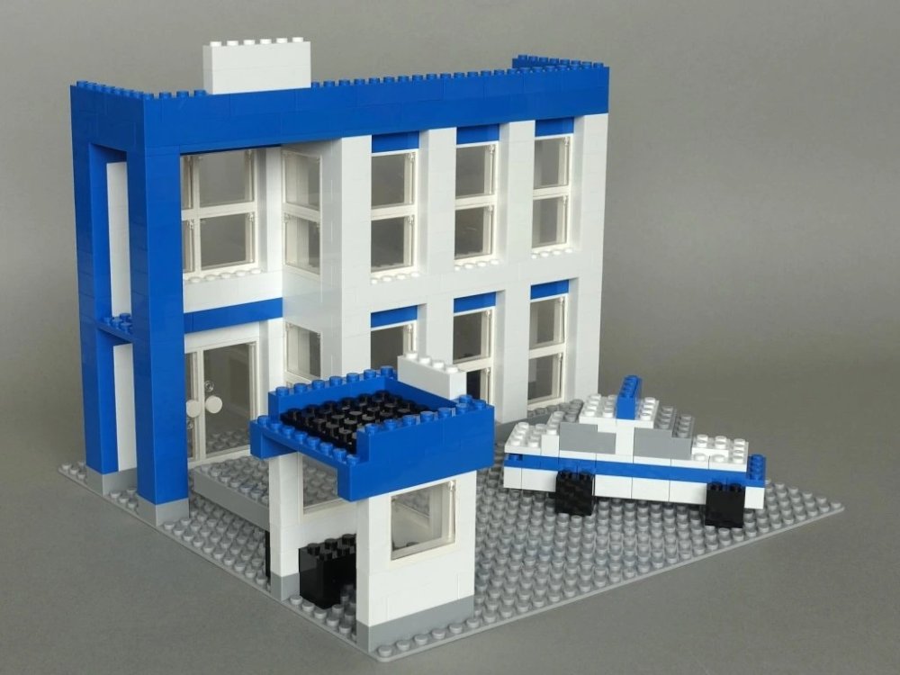 L-W Toys Policejní set 500 ks těžký (obrázek 4)