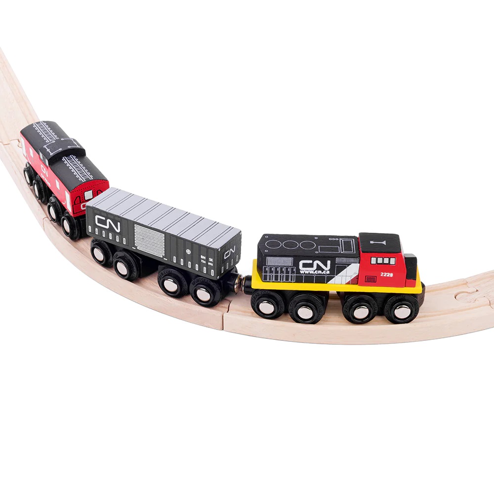 Bigjigs Rail CN nákladní vlak + koleje (obrázek 10)