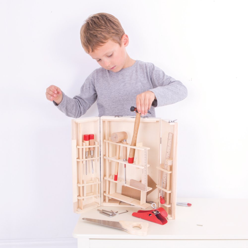 Bigjigs Toys Kufřík s nářadím Junior (obrázek 6)