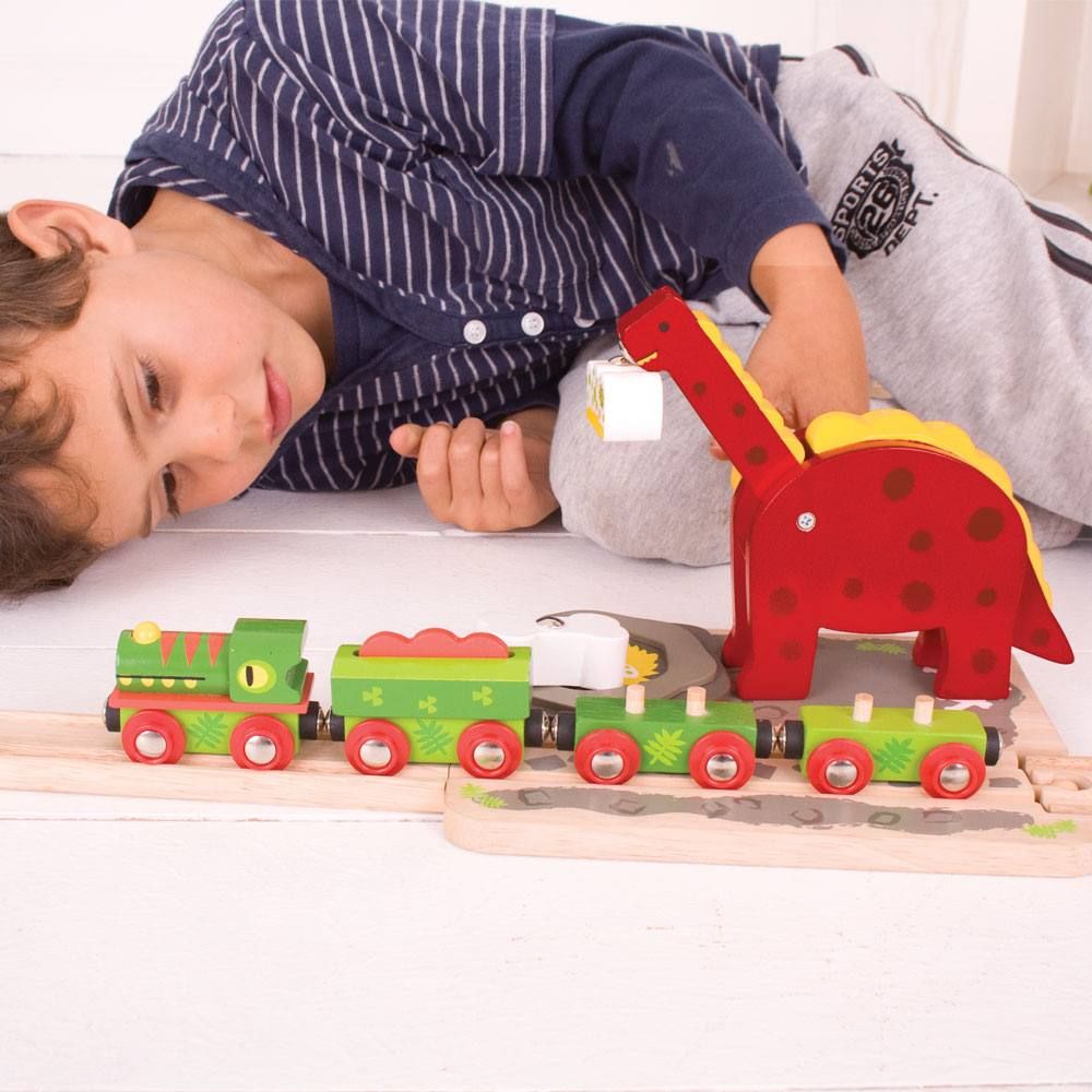 Bigjigs Rail Dinosauří jeřáb (obrázek 3)