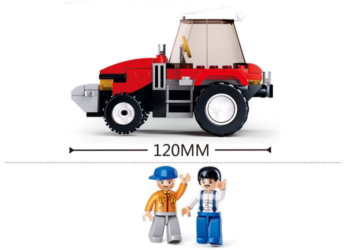 Sluban Town Farma M38-B0556 Traktor (obrázek 4)