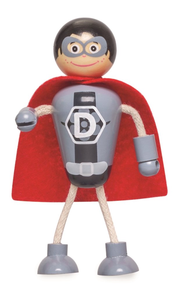 Tidlo Dřevěné postavičky Superhrdinové (obrázek 6)