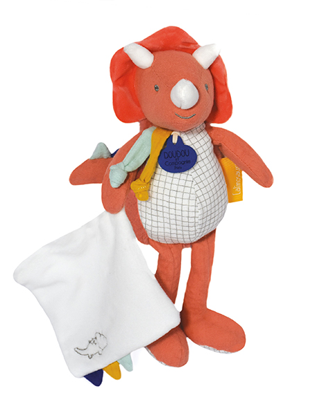 Doudou Dárková sada - dinosaurus s dečkou 25 cm (obrázek 7)