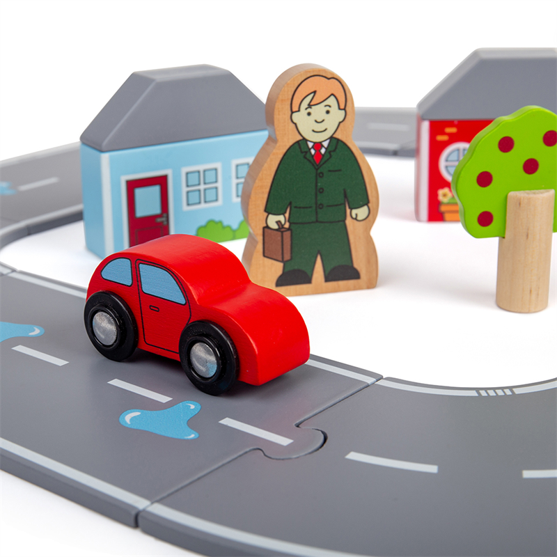Bigjigs Rail Dřevěná silnice osmička (obrázek 6)