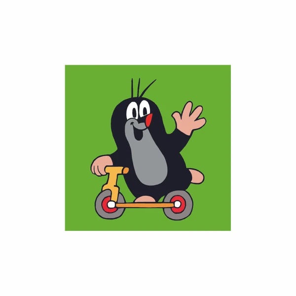 Dino Dřevěné obrázkové kostky Krteček - 4 kostky (obrázek 7)
