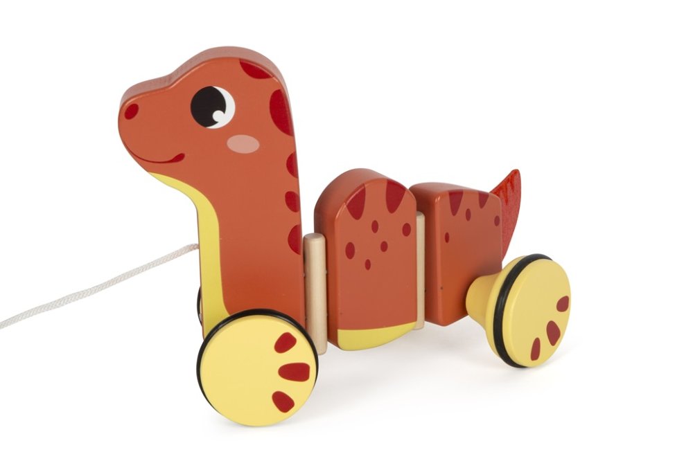 small foot Dřevěná tahací hračka Dino (obrázek 4)