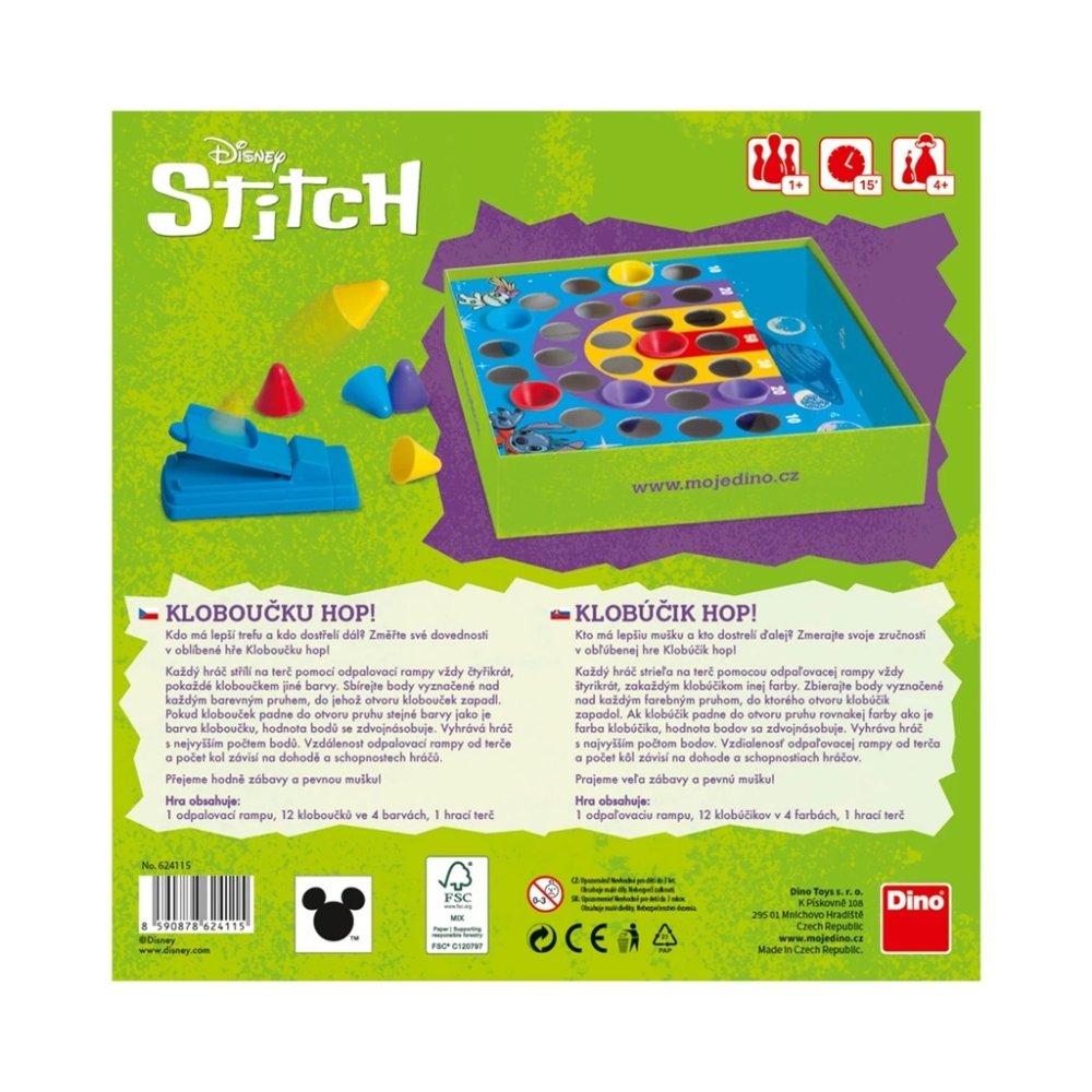 Dino Kloboučku hop – Stitch (obrázek 5)