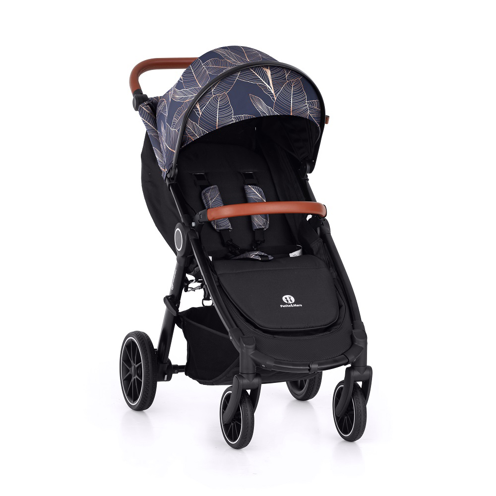 PETITE&MARS Stroller Street+ RWS Ek + Canopy Limited 100 Palmträd