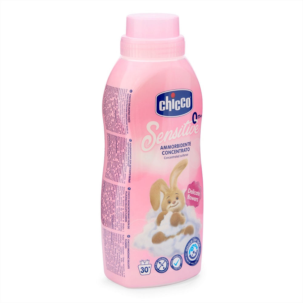 6x CHICCO Fabric Softener Concentrated Floral Embrace 750 Ml (6x30 Washes)