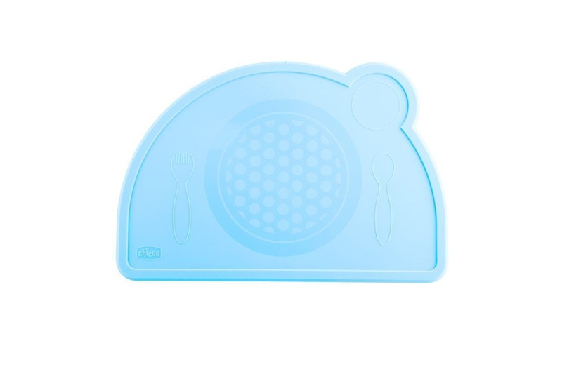 CHICCO Tovaglietta In Silicone Verde Acqua 18m+