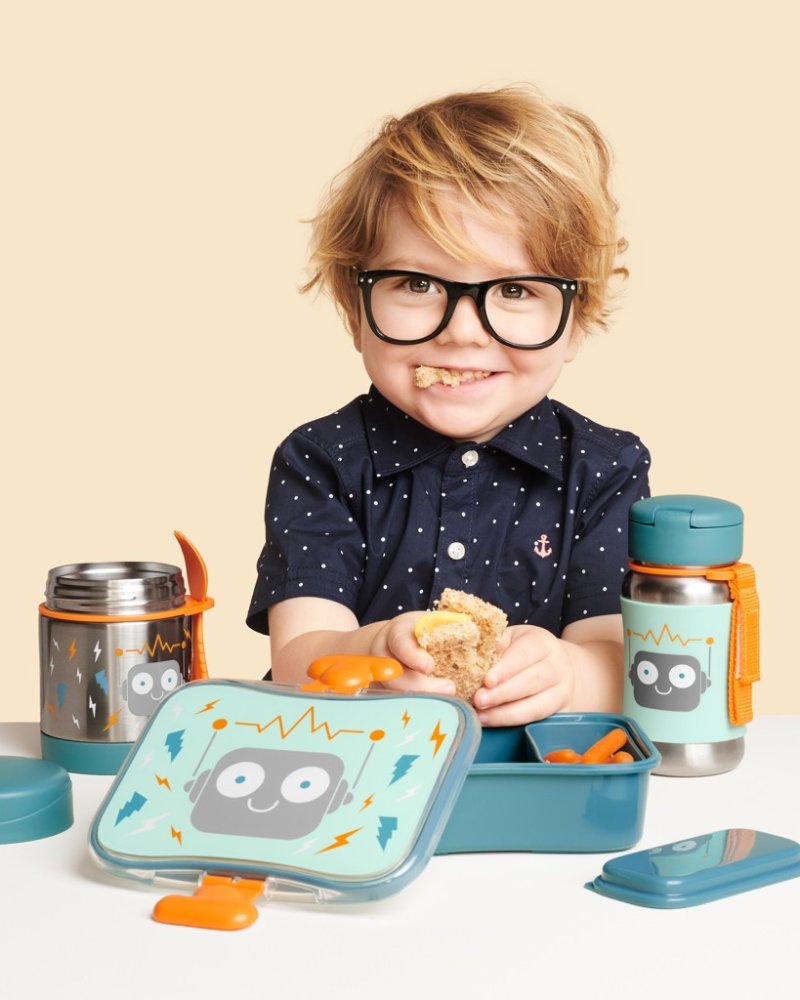 SKIP HOP Spark Style Boîte à collation 700 ml Robot 3r+ – Image 5