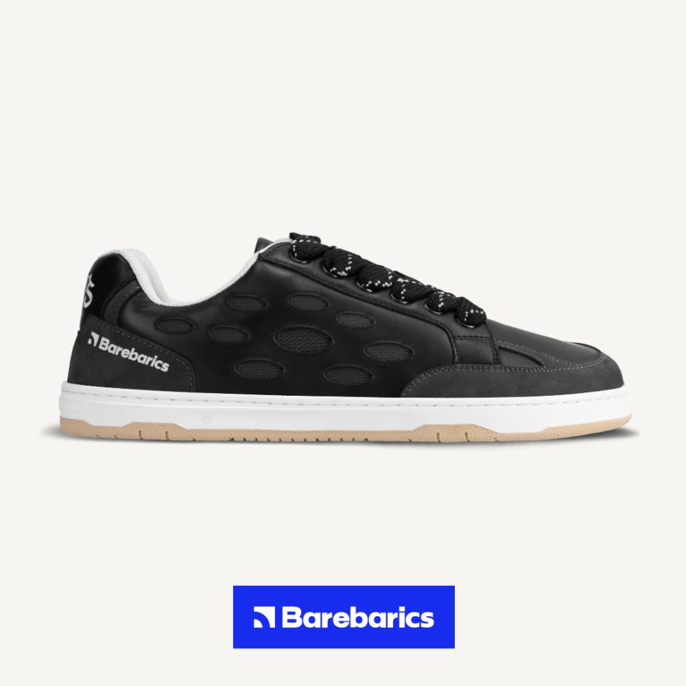 Barefoot Sneakers Barebarics Fusion - Black & White 42 Black