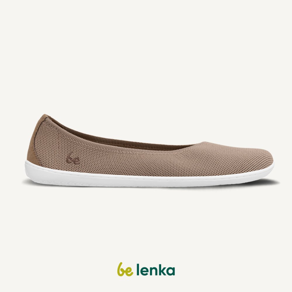 Barefoot Baleríny Be Lenka Delight - Biscuit Brown 37 Brown