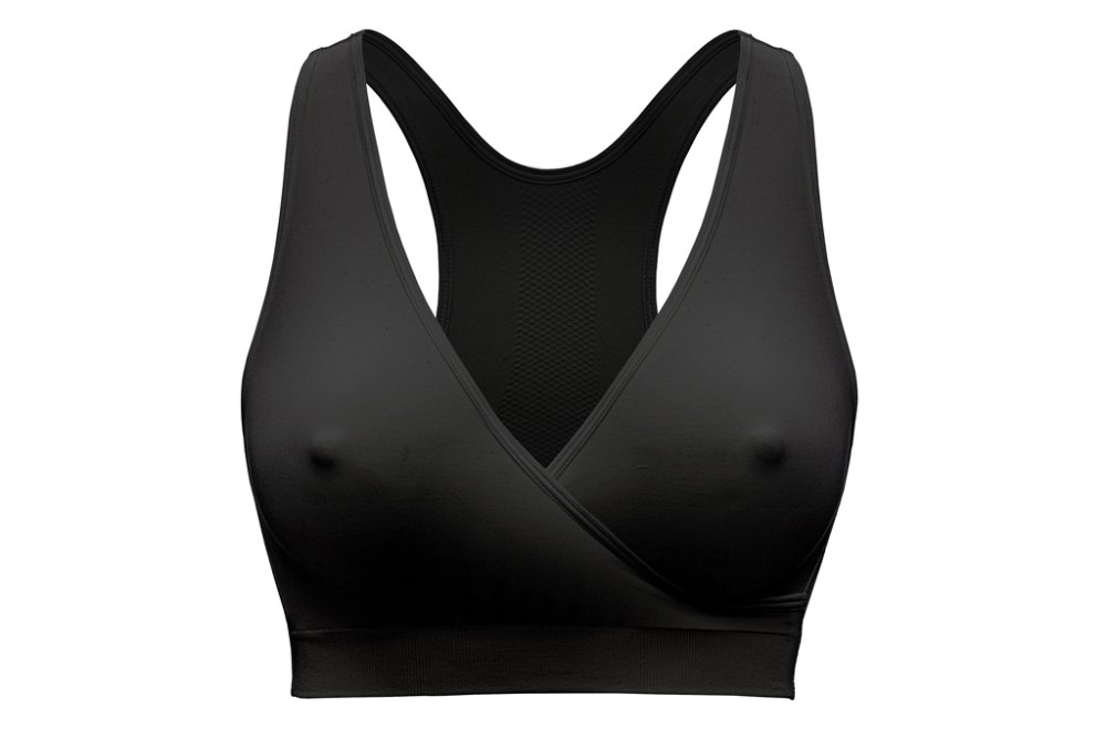 Soutien-gorge de nuit de maternité et d'allaitement Keep Cool™ de MEDELA, noir L