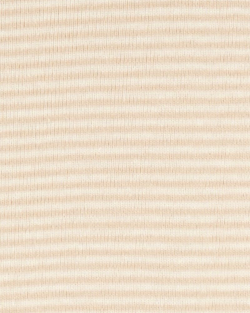 CARTER'S Body długi rękaw Milk&Cookies neutralne 4 sztuki NB/rozmiar 56 - obrazek 4
