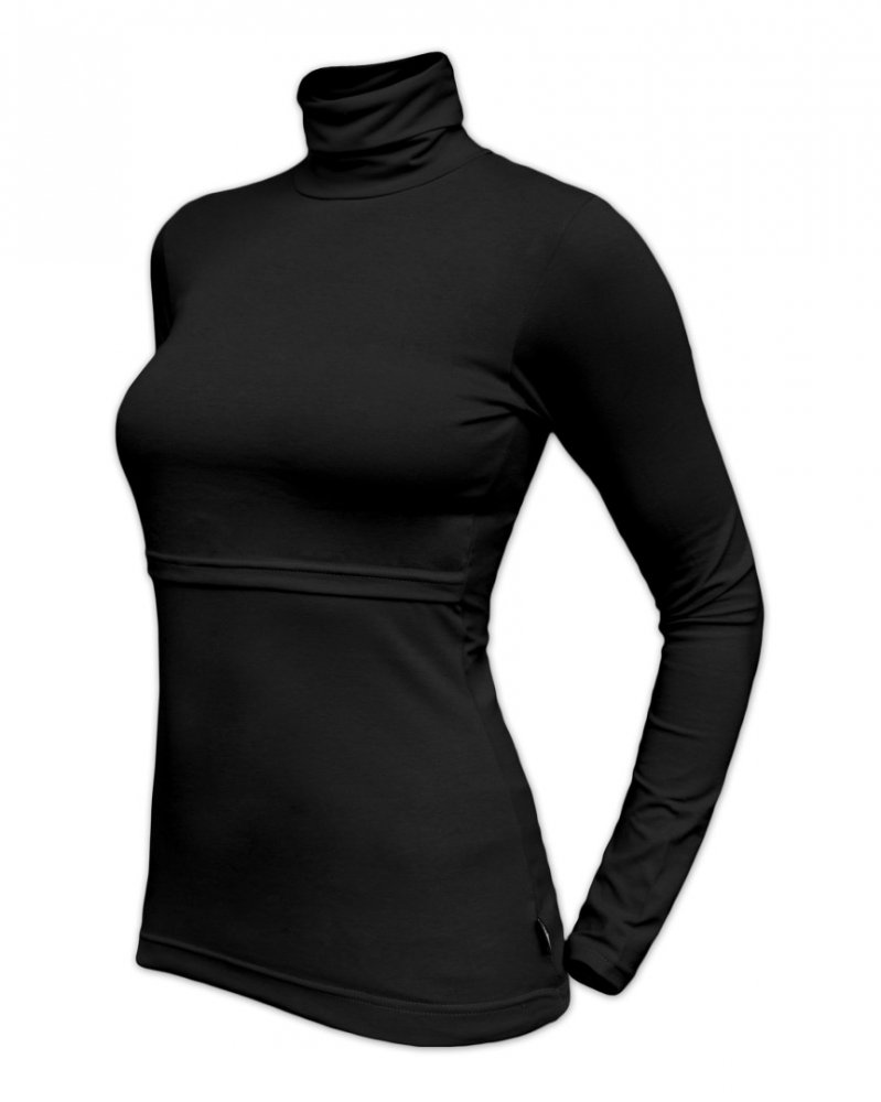 Dolcevita da allattamento Kateřina, nero L/XL - immagine 3