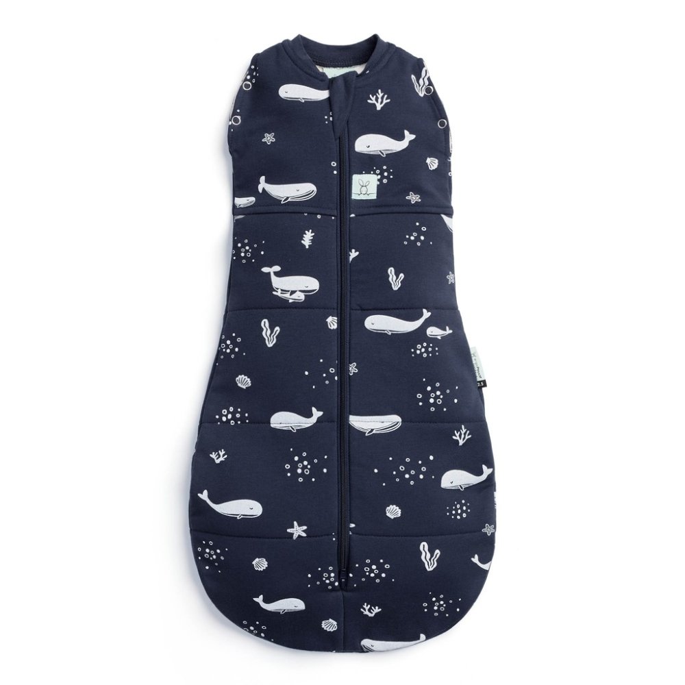 ERGOPOUCH Otulacz i śpiworek 2w1 Cocoon Whale 6-12 m, 8-10 kg, 2,5 tog - obrazek 3