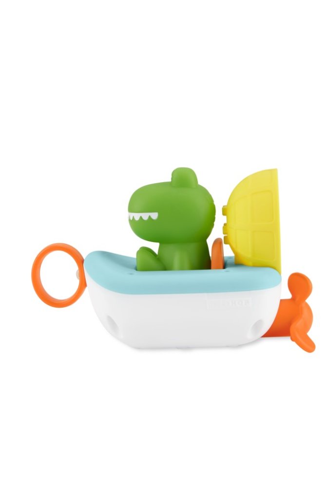 SKIP HOP Giocattolo per il bagnetto barchetta Coccodrillo Clark 12m+ - immagine 4