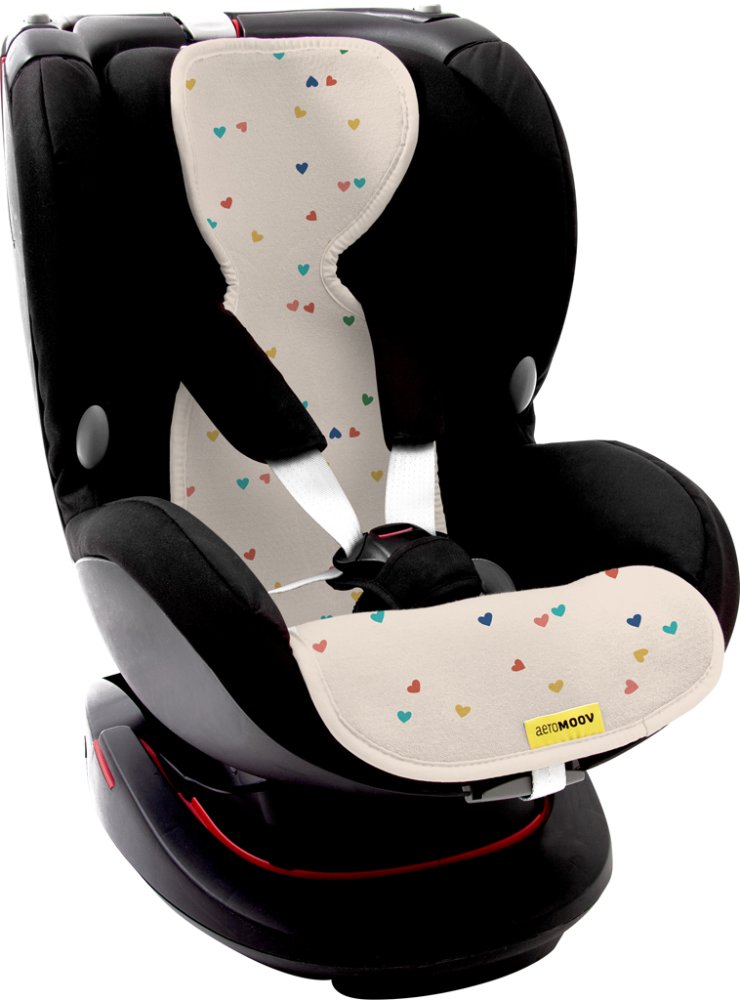 AEROMOOV Coussin de siège auto Confetti Hearts 9-18kg Limited – Image 5