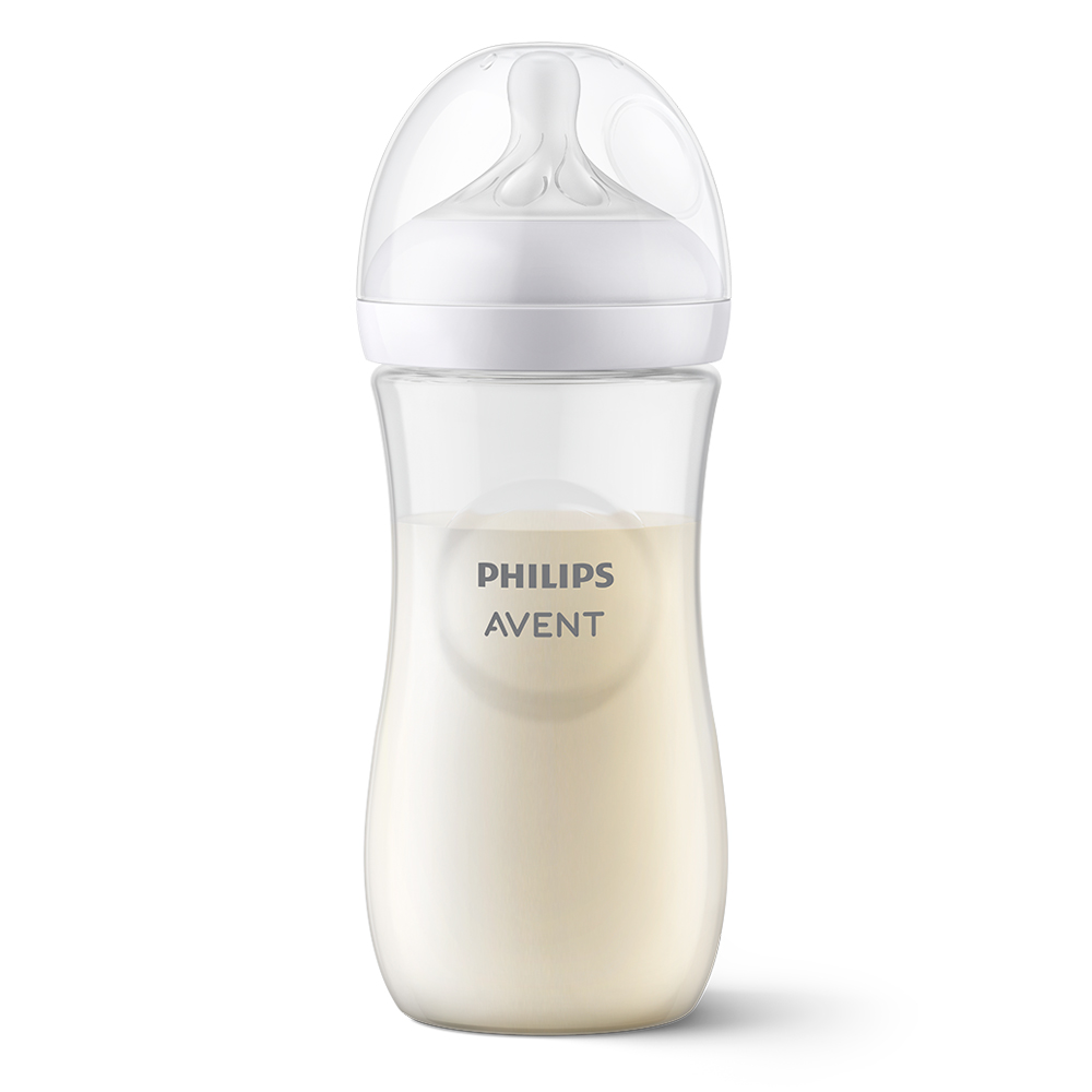 Philips AVENT Natural Response cumisüveg 330 ml, 3 hó+ajándék PETITE&MARS Tálka 6 hó+ - Image 3